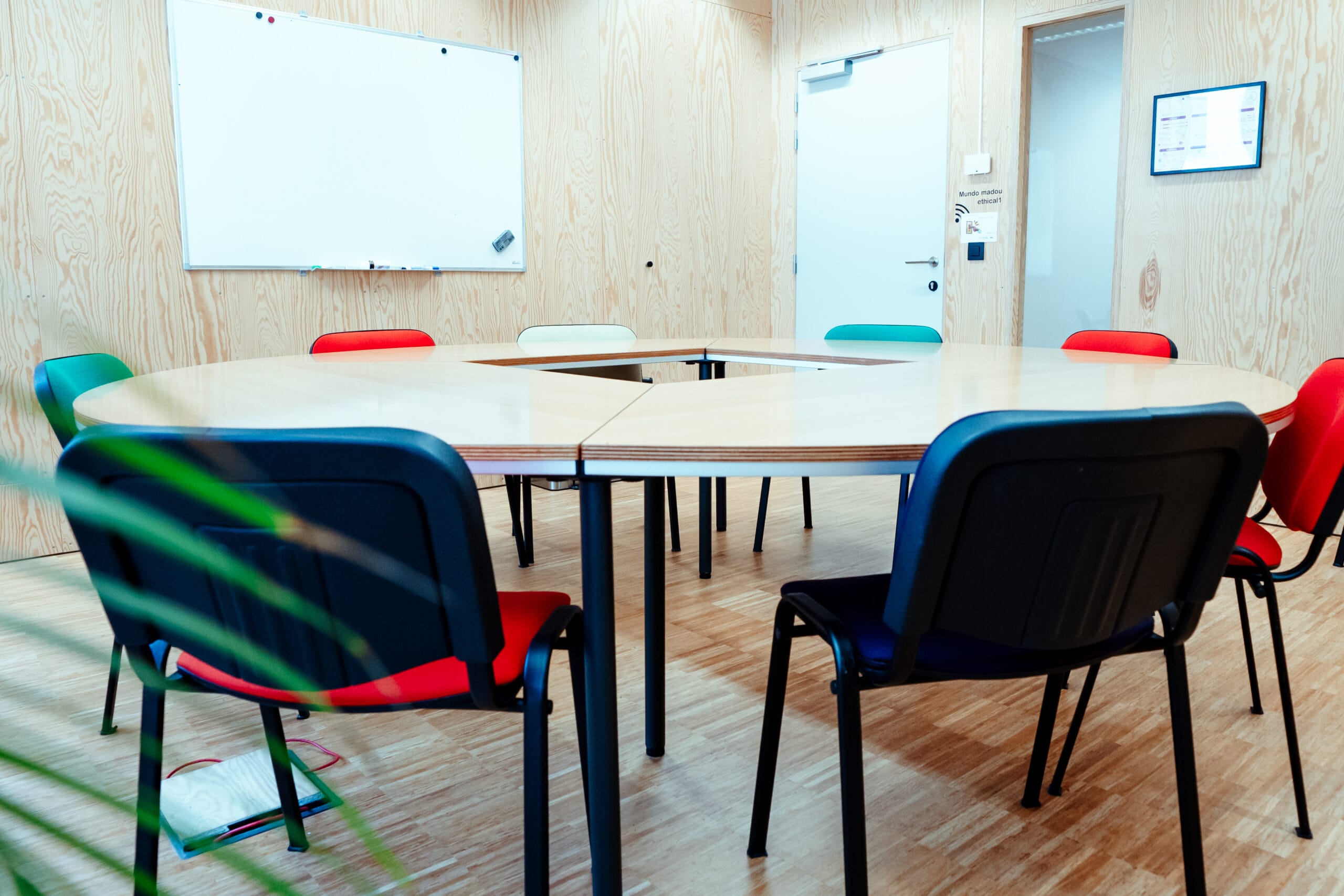 Salle de réunion à Mundo Madou, Bruxelles